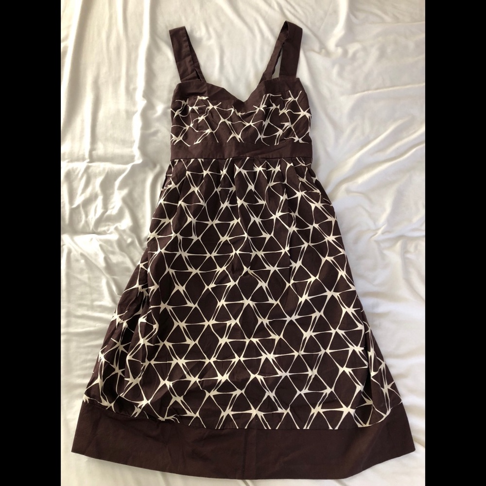 Brown Motherhood Maternity Dress